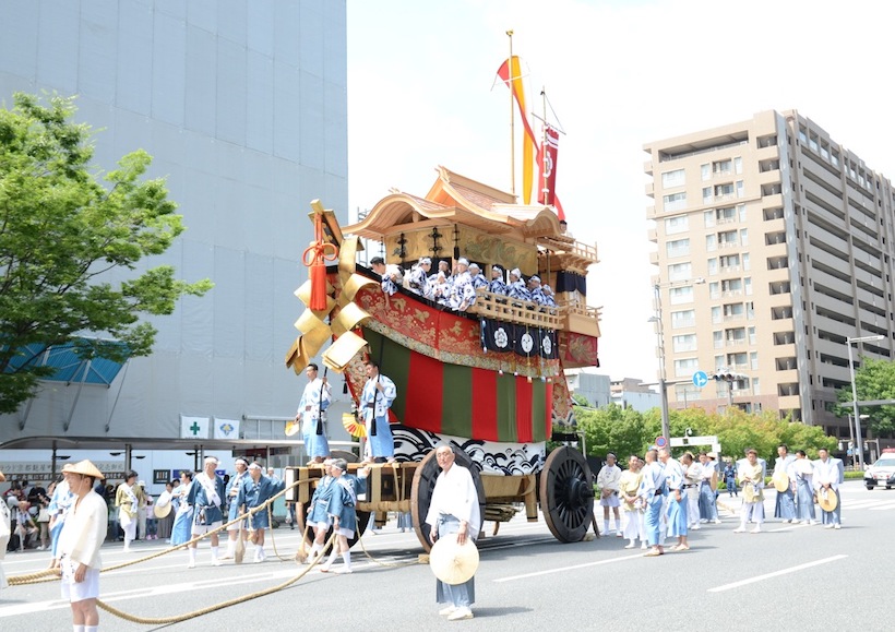 祇園祭・特別観覧室からの山鉾巡行鑑賞を開催しました