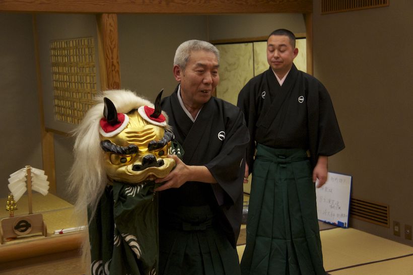 第九十二回「い組」お稽古「江戸太神楽」鏡味仙三郎