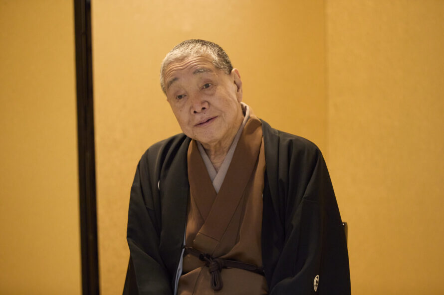 恒例お座敷落語は権太楼師匠の「心眼」